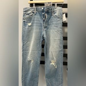 New Mother jeans (button)